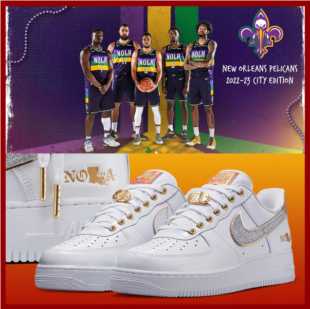 ★日本未発売★海外限定★NIKE AIR FORCE 1 LOW NOLA◆正規品◆